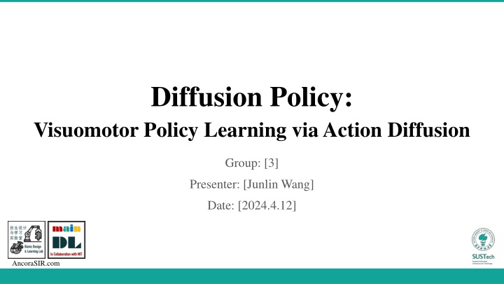 Visuomotor Policy Learning for Object Manipulation Robotics