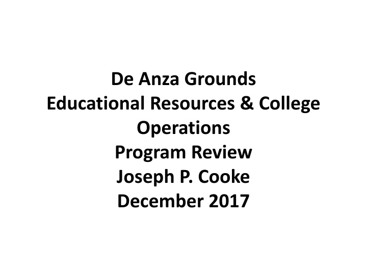 de anza grounds educational resources college n.w