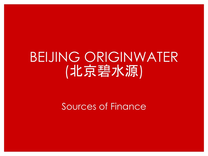 Sources & Types of Financing for Business Growth