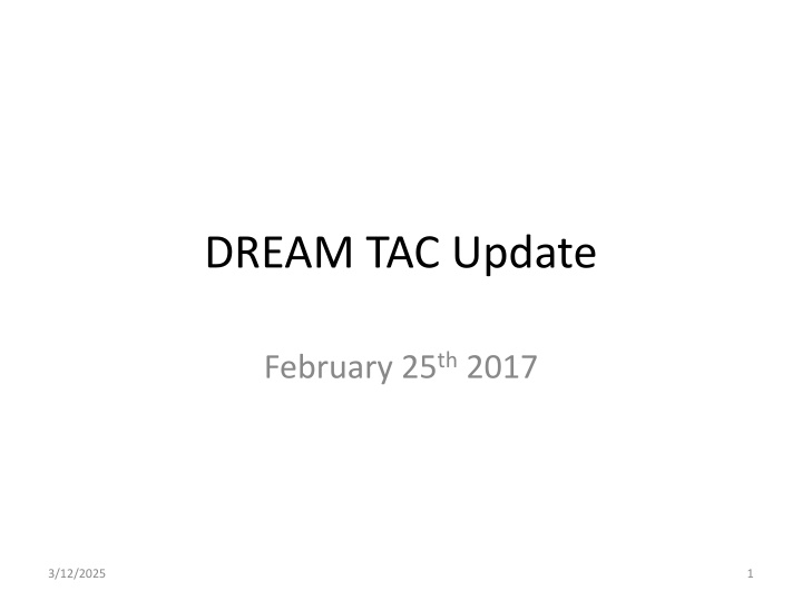 dream tac update n.w