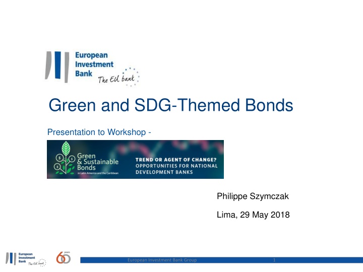 green and sdg themed bonds n.w