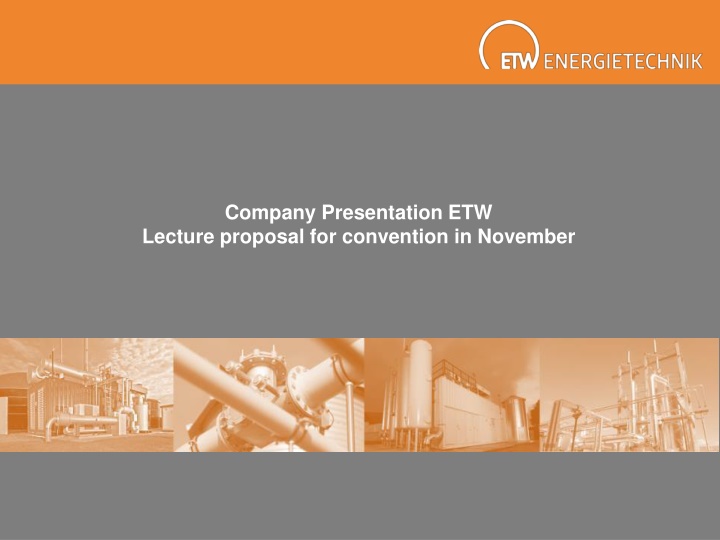 Company Expertise in Industrial CHP Plant Solutions