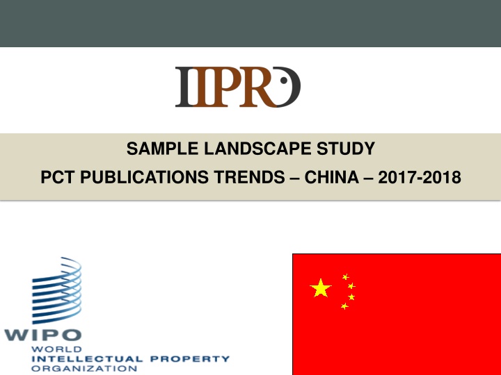 Patent Filings Trends in China 2017-2018