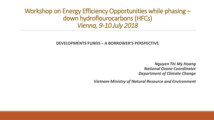 workshop on energy efficiency opportunities while n.w