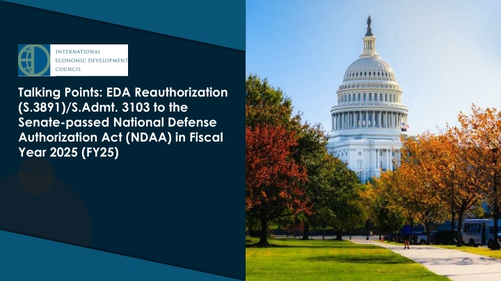 talking points eda reauthorization s 3891 s admt n.w