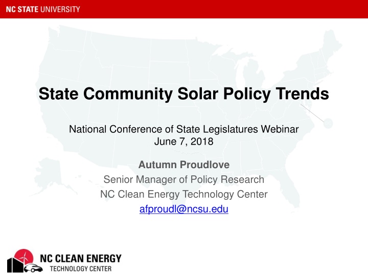 state community solar policy trends n.w