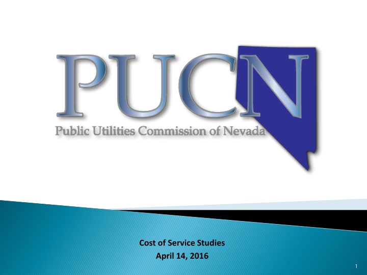 Cost of Service Studies Allocation Methodologies