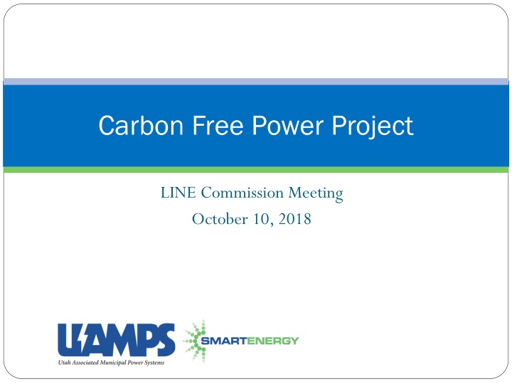 carbon free power project n.w