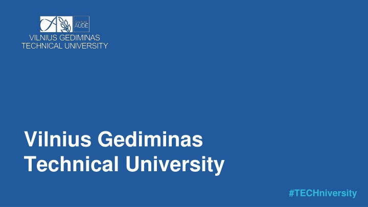 vilnius gediminas technical university n.w