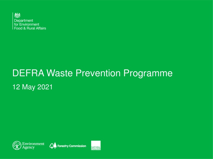 defra waste prevention programme n.w