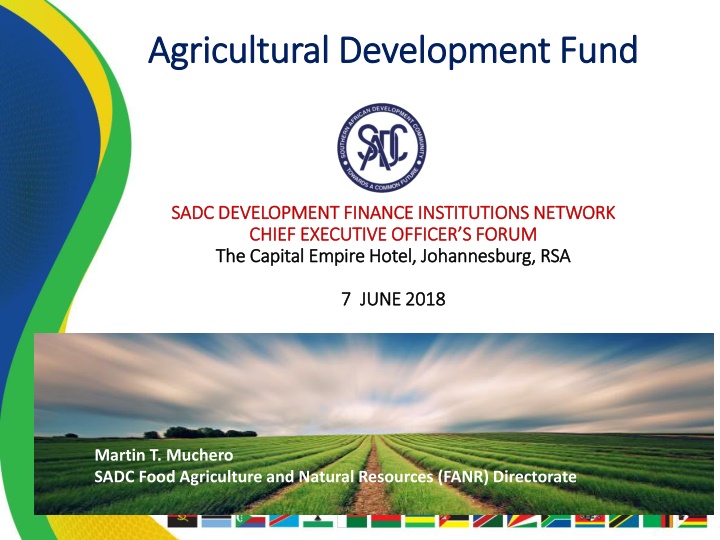 SADC Development Finance Institutions Network Progress Report