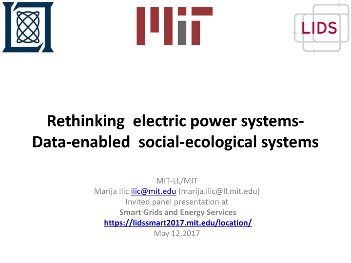 rethinking electric power systems data enabled n.w