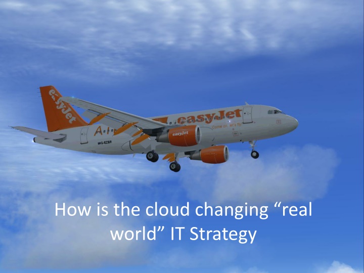 how is the cloud changing real world it strategy n.w