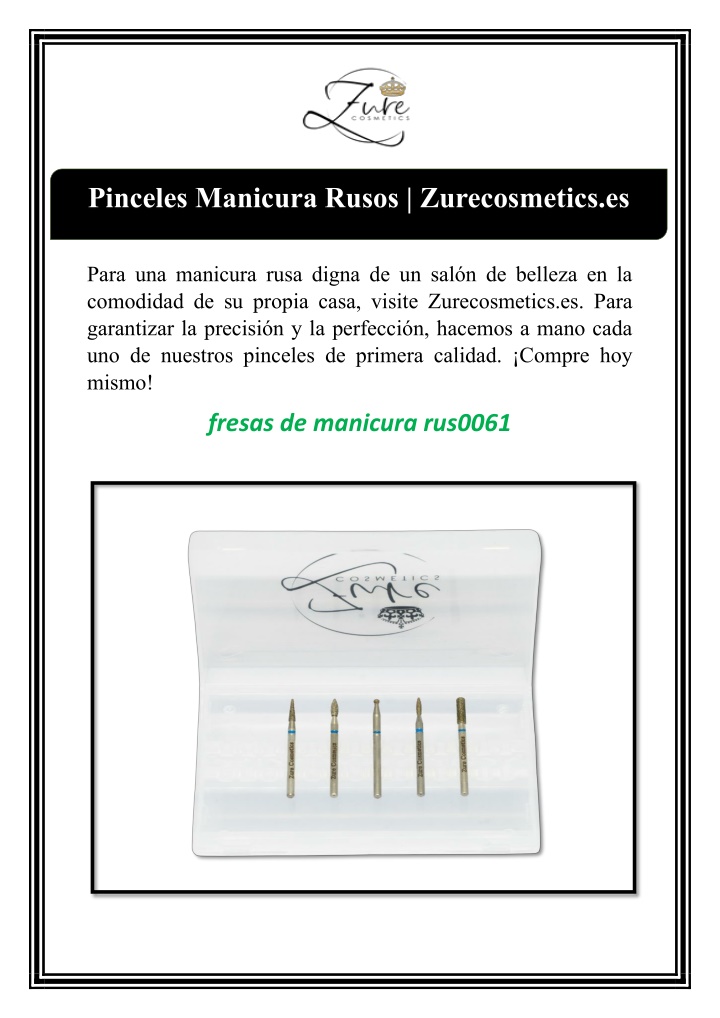 pinceles manicura rusos zurecosmetics es n.w
