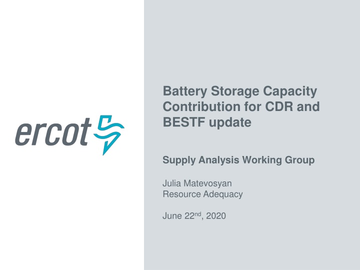 battery storage capacity contribution n.w
