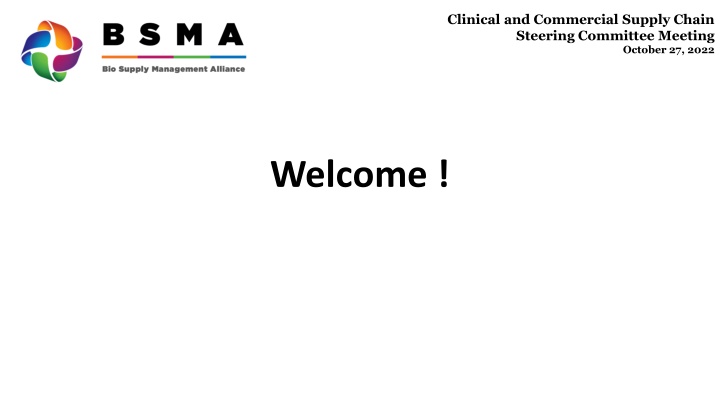 clinical and commercial supply chain steering n.w