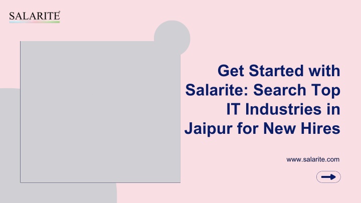 get started with salarite search n.w