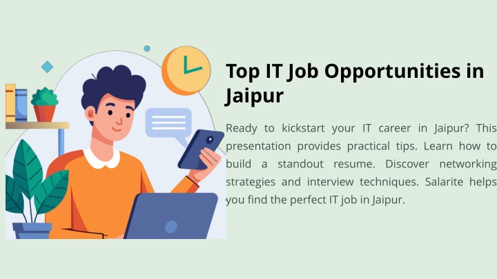 Top IT Job Opportunities in Jaipur....