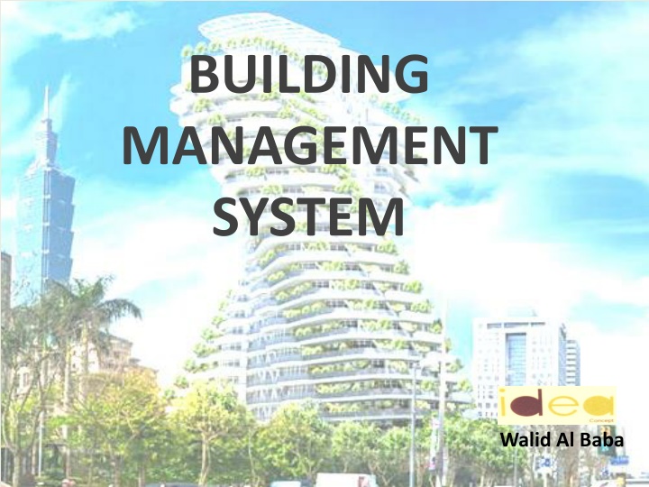 Introduction to Building Management Systems