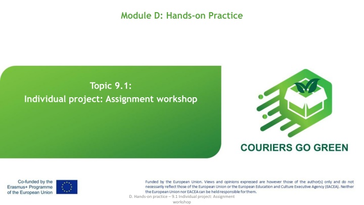 module d hands on practice n.w