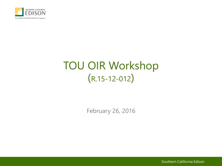 tou oir workshop r 15 12 012 n.w