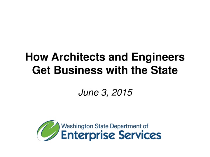 How Architects and Engineers Get Business with the State - Key Strategies