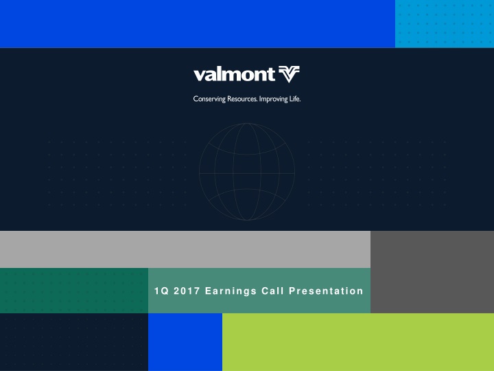 1q 2017 earnings call presentation n.w
