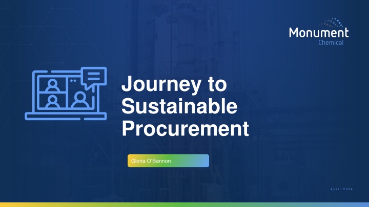 Journey to Sustainable Procurement - Monument Chemical's Approach