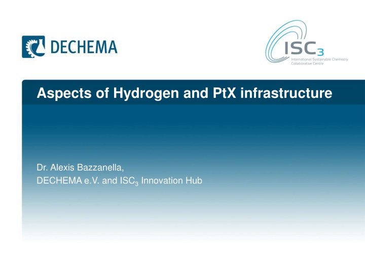 Aspects of Hydrogen and PtX Infrastructure for Chemical Industry Transformation