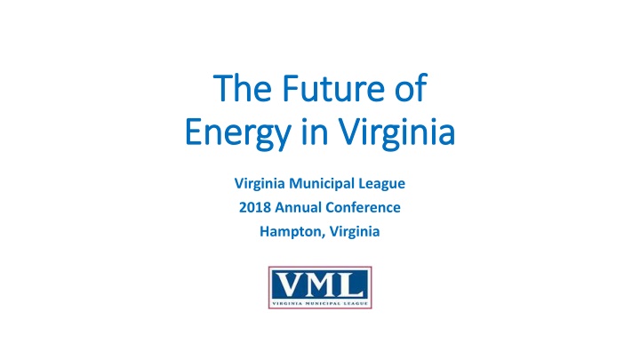 the future of the future of energy in virginia n.w