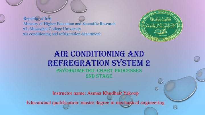 republic of iraq ministry of higher education n.w
