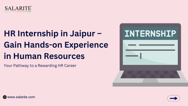 hr internship in jaipur gain hands on experience n.w