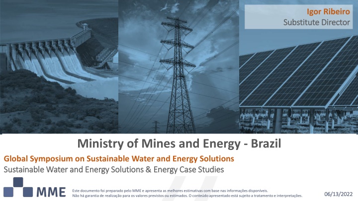 Sustainable Water and Energy Solutions in Brazil