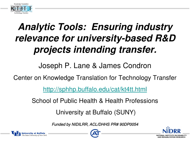 Ensuring Industry Relevance in R&D Projects for Technology Transfer