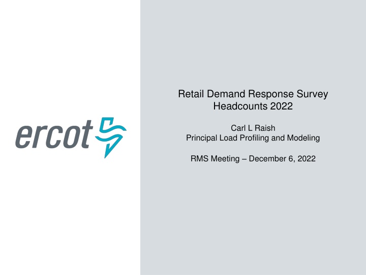 retail demand response survey headcounts 2022 n.w