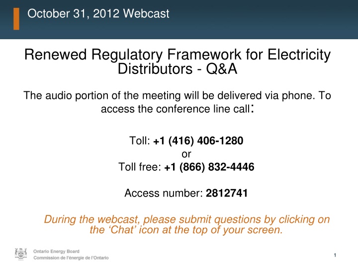 october 31 2012 webcast n.w