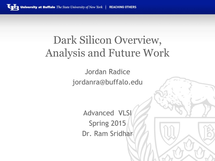 dark silicon overview analysis and future work n.w