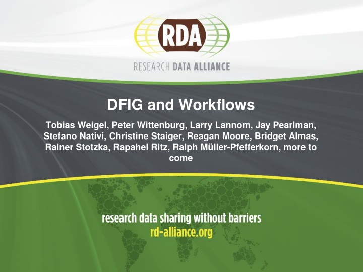 dfig and workflows n.w