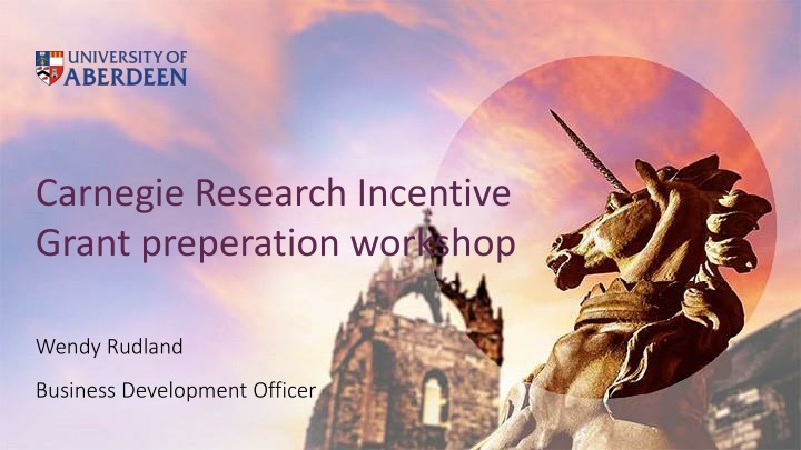 Carnegie Research Incentive Grant Overview