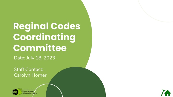 reginal codes coordinating committee date july n.w