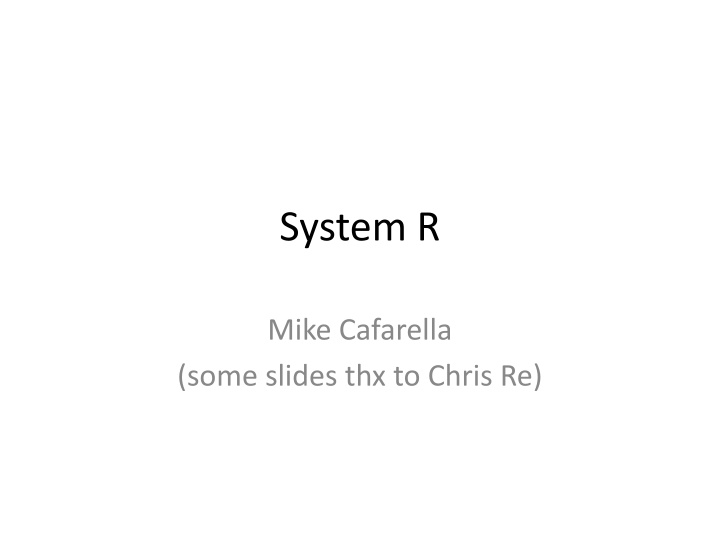 system r n.w
