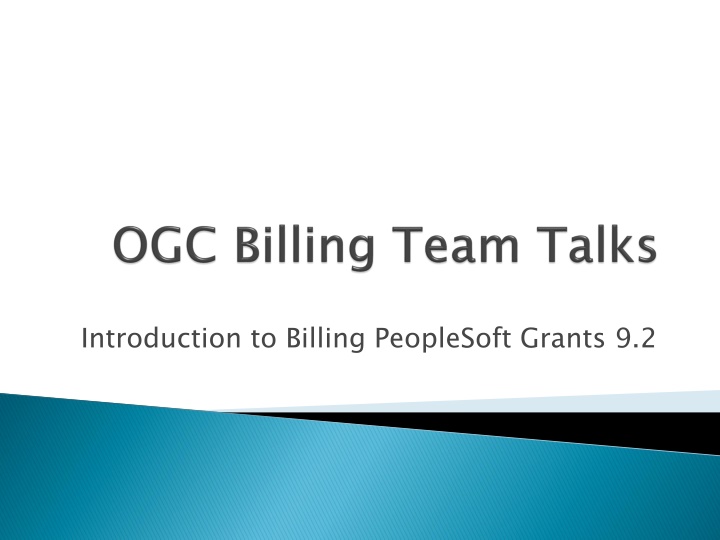 introduction to billing peoplesoft grants 9 2 n.w