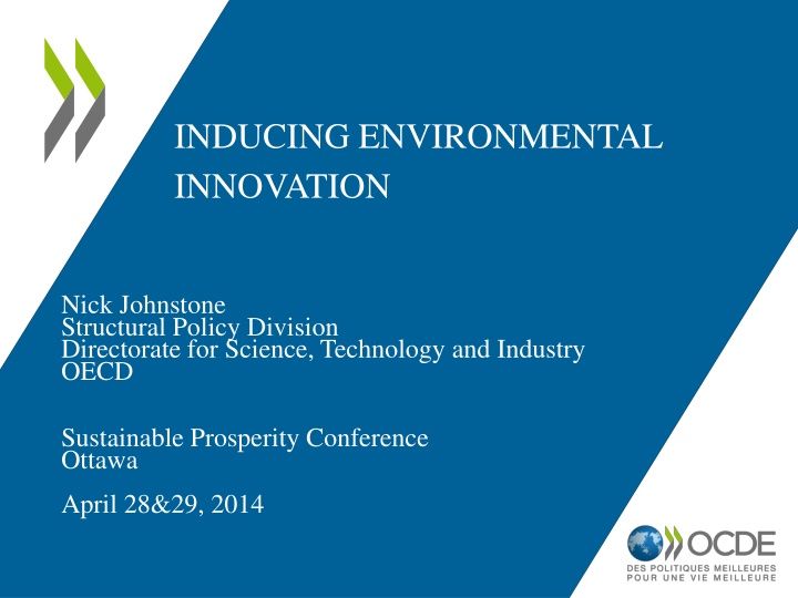 Inducing Environmental Innovation: Strategies for Green Growth