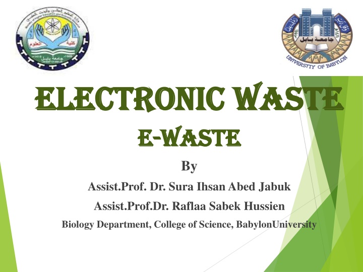 electronic electronic waste e e waste waste n.w