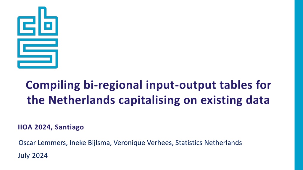 compiling bi regional input output tables n.w