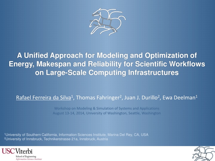 a unified approach for modeling and optimization n.w