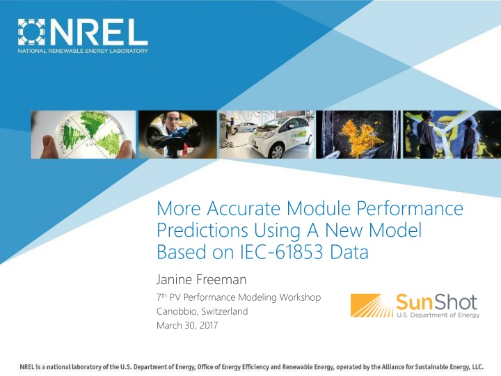 Accurate Module Performance Predictions Using New IEC-61853 Model