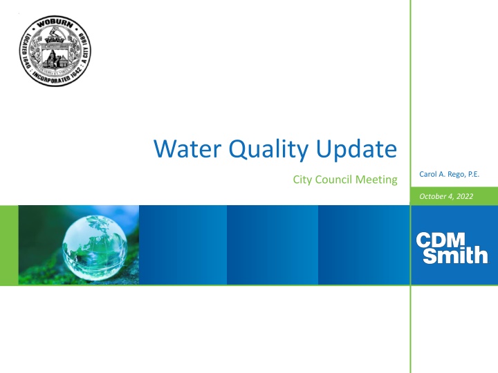 water quality update n.w
