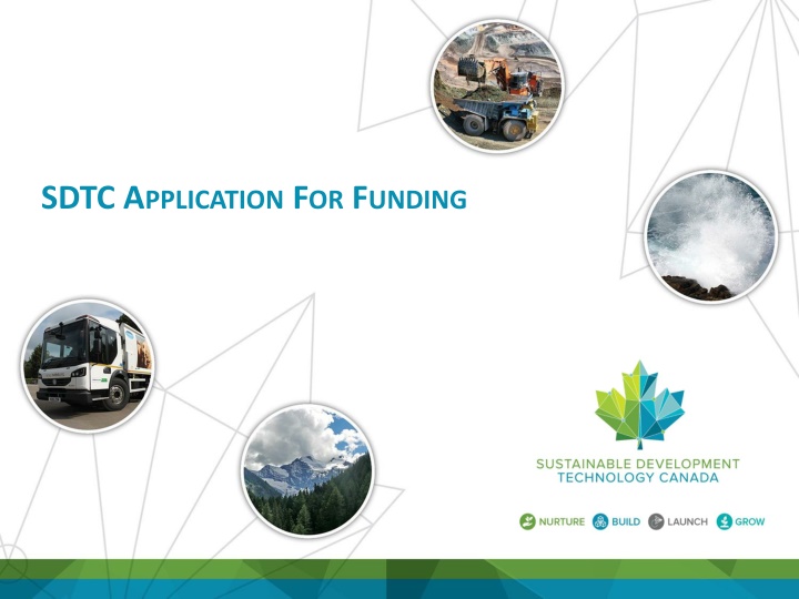 SDTC Application for Funding