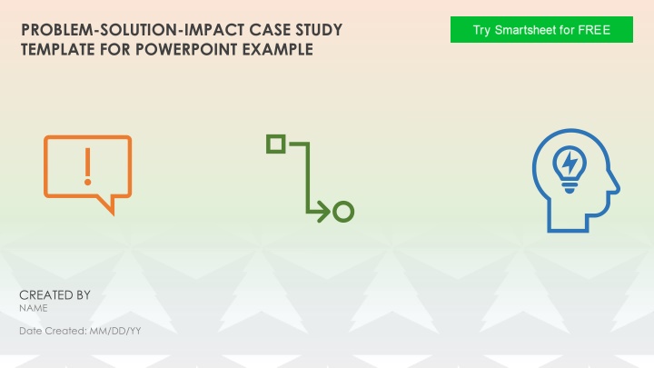 problem solution impact case study template n.w